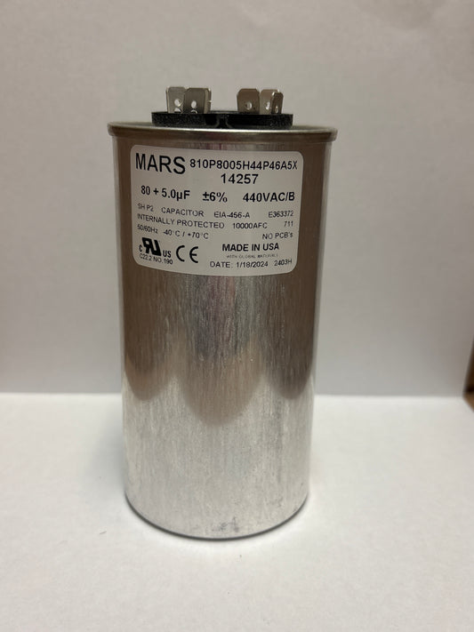 80+5 MFD MARS CAPACITOR