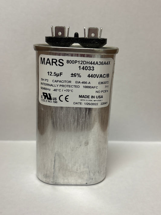 12.5 MFD MARS CAPACITOR