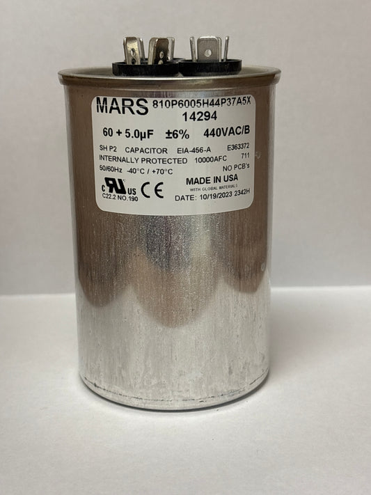 60+5 MFD MARS CAPACITOR