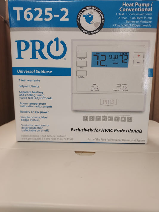 PRO1 THERMOSTAT T625-2