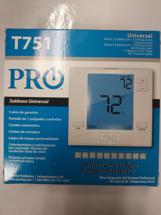 PRO1 THERMOSTAT T751