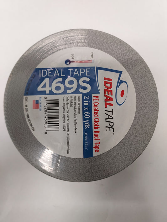 IDEAL TAPE 469S PE COATED CLOTH DUCT TAPE 2in X 60yds